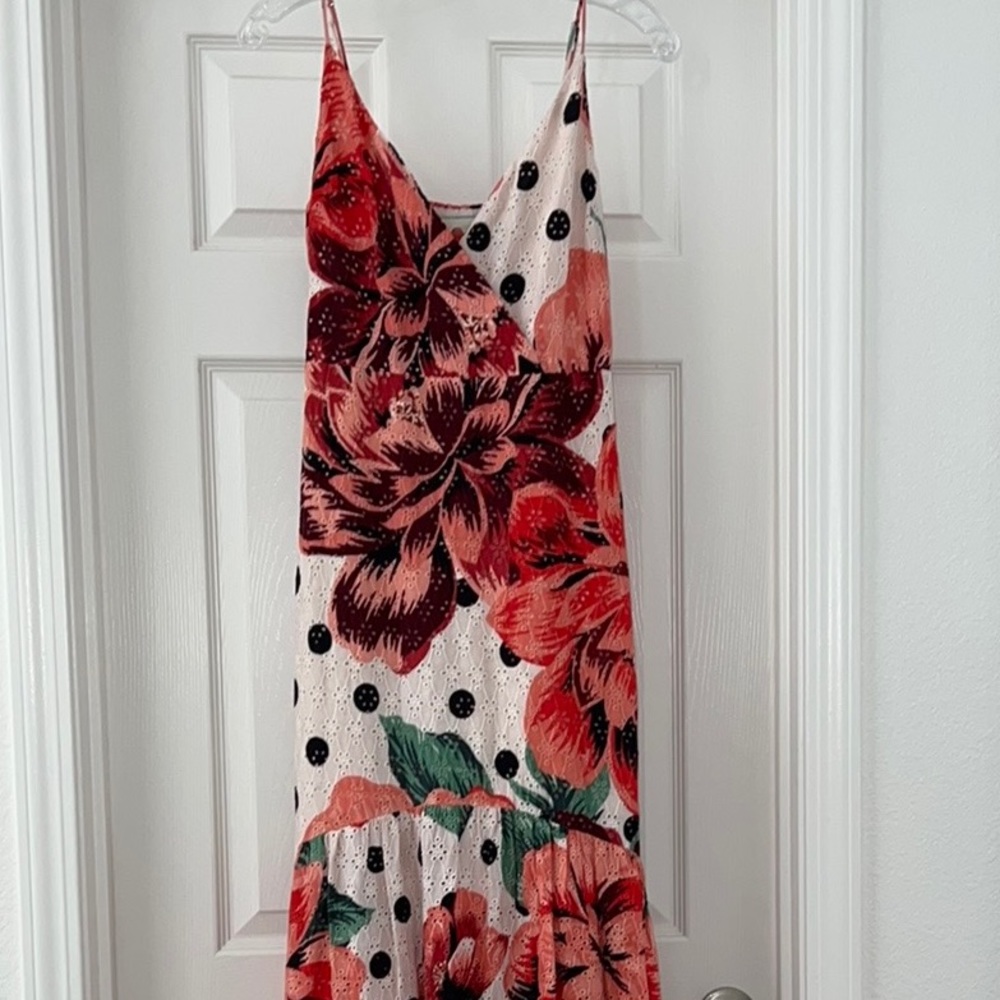 Farm Rio x Anthropologie Riviera Eyelet Maxi Dress - Picture 5 of 14